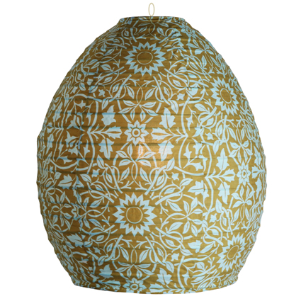 BEEHIVE LAMP SHADE - AQUA